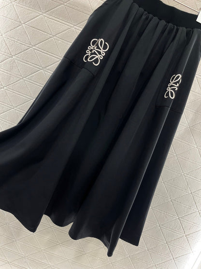 25ss new cotton material fashionable high waist skirt