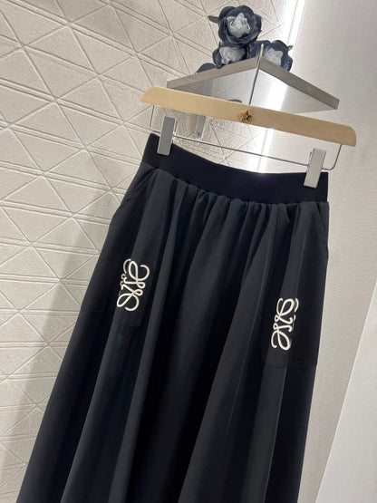 25ss new cotton material fashionable high waist skirt