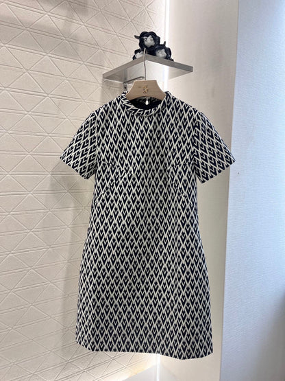 2025 New Twill Cotton Material Fashion One-piece Dress