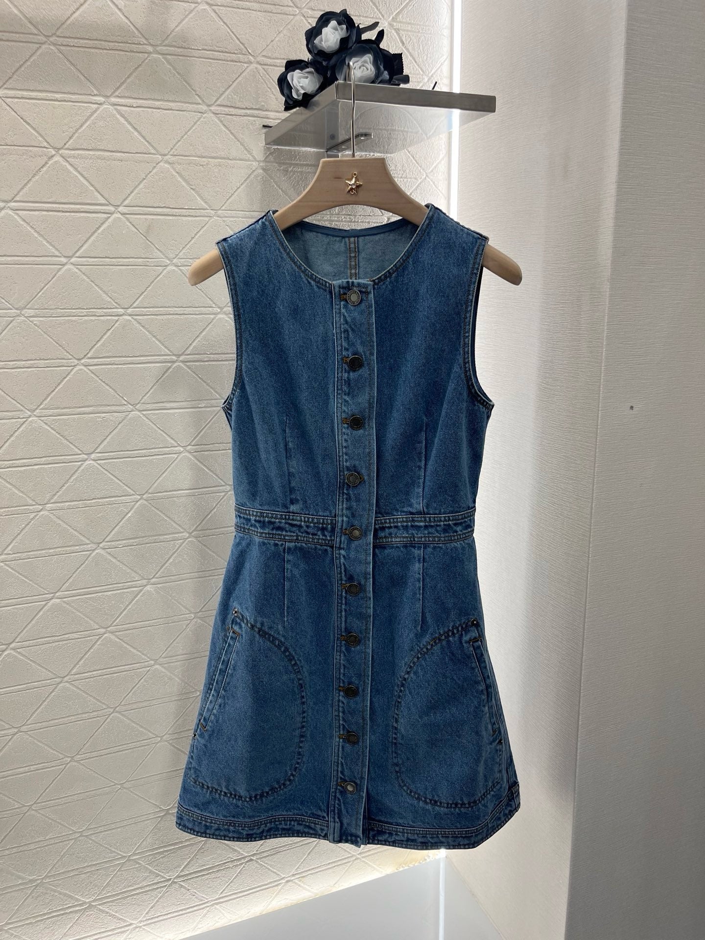 2025 first new product fashionable denim dress