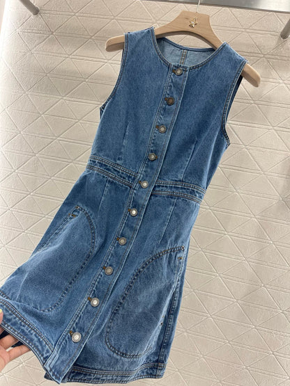 2025 first new product fashionable denim dress