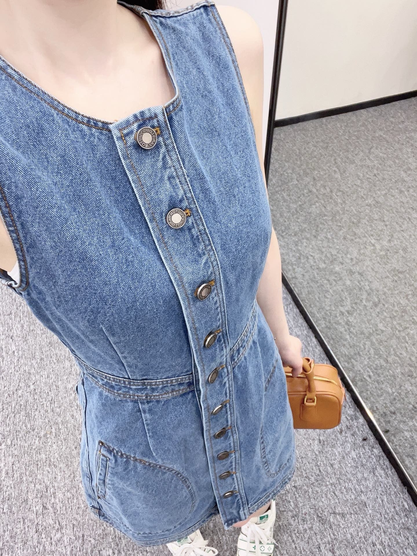 2025 first new product fashionable denim dress