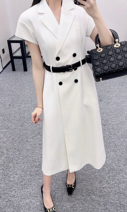 2025👗New arrivals Walk down the fashionable streets in a white, light and flowing dress Beautiful heart!