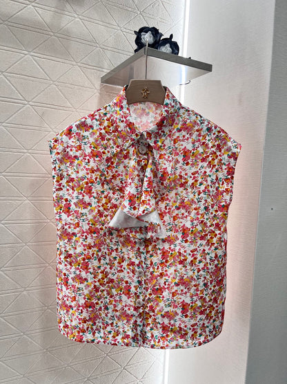 C*New Product Full Print Red Silk Cotton Material