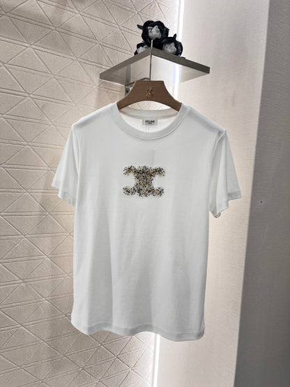 C* new classic diamond short sleeves, pure cotton