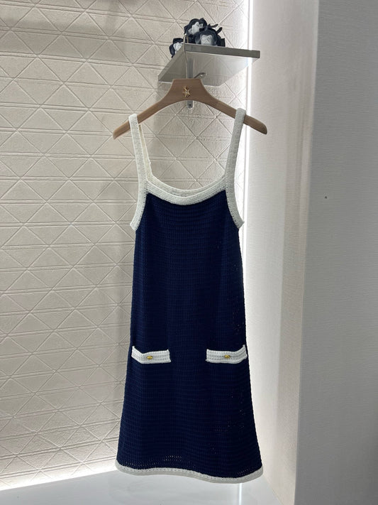 2025SS New suspender skirt, cotton material