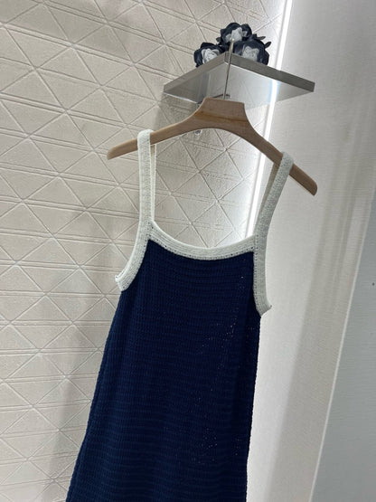 2025SS New suspender skirt, cotton material