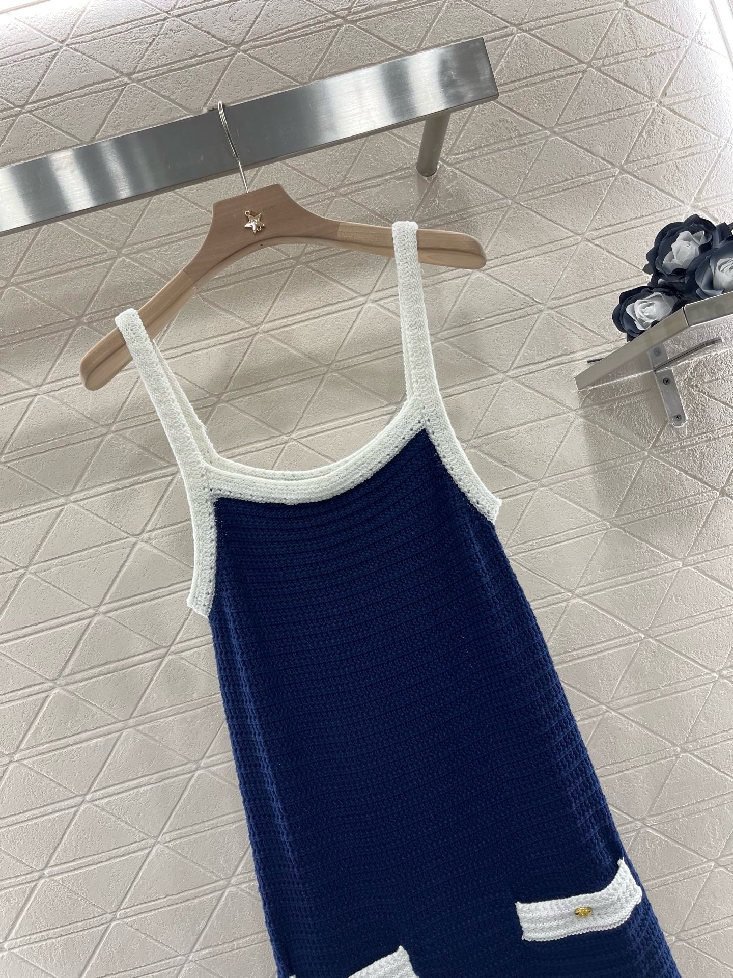 2025SS New suspender skirt, cotton material