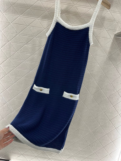 2025SS New suspender skirt, cotton material
