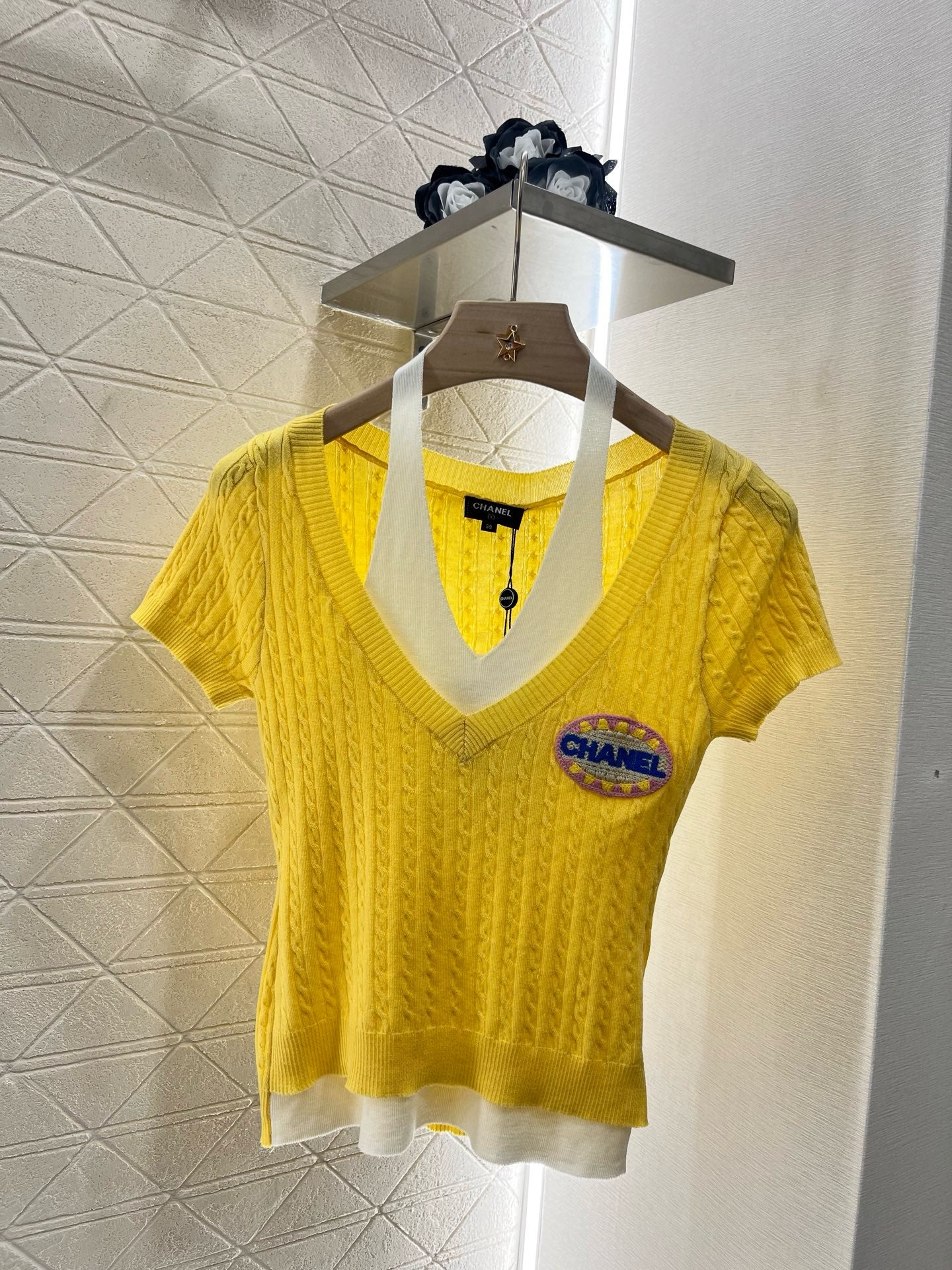 C* 2025SS New Yellow Sweater