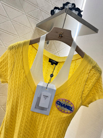 C* 2025SS New Yellow Sweater