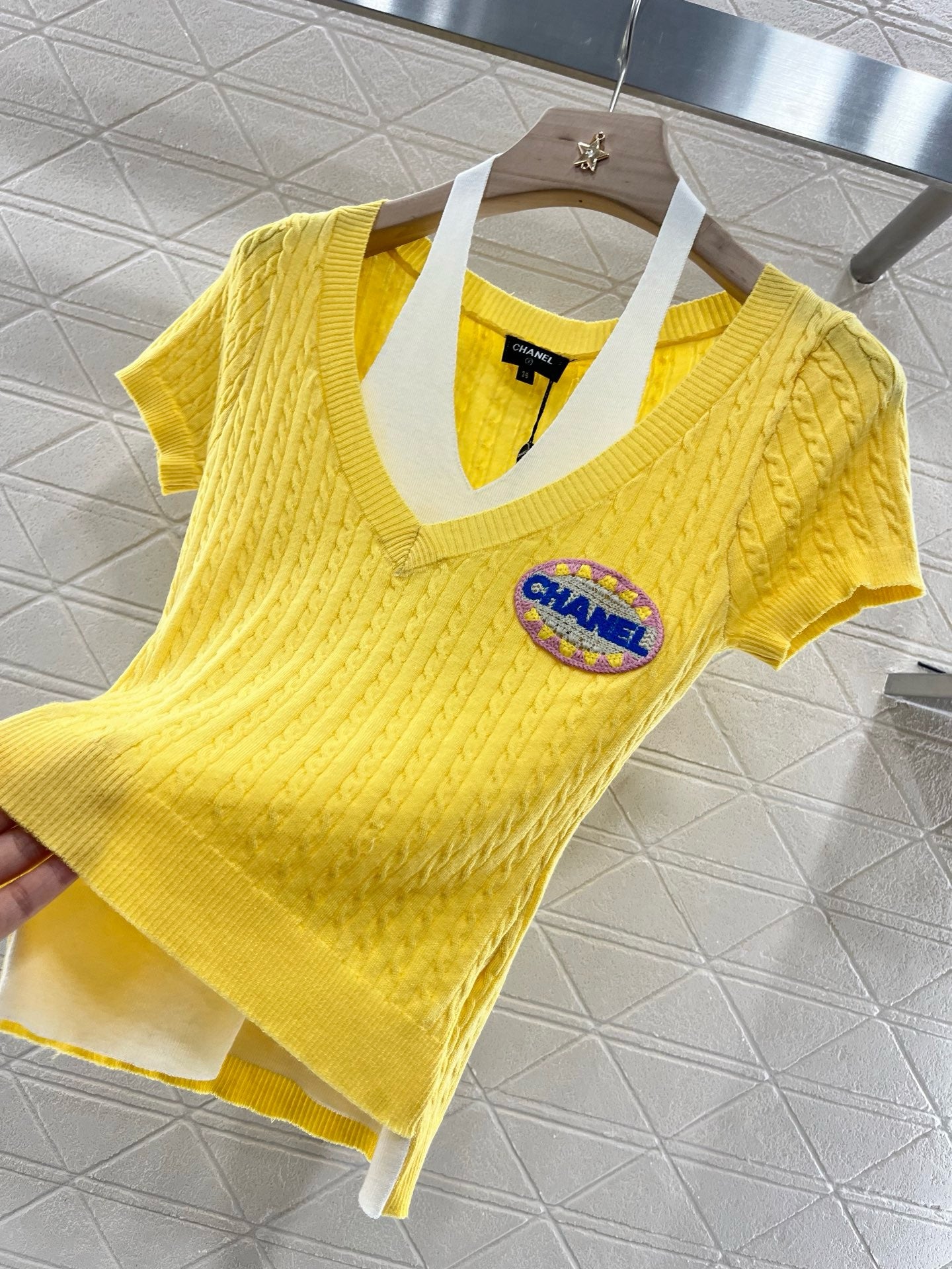 C* 2025SS New Yellow Sweater
