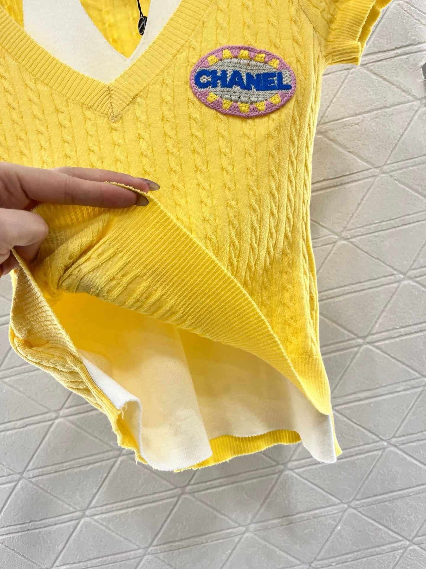 C* 2025SS New Yellow Sweater