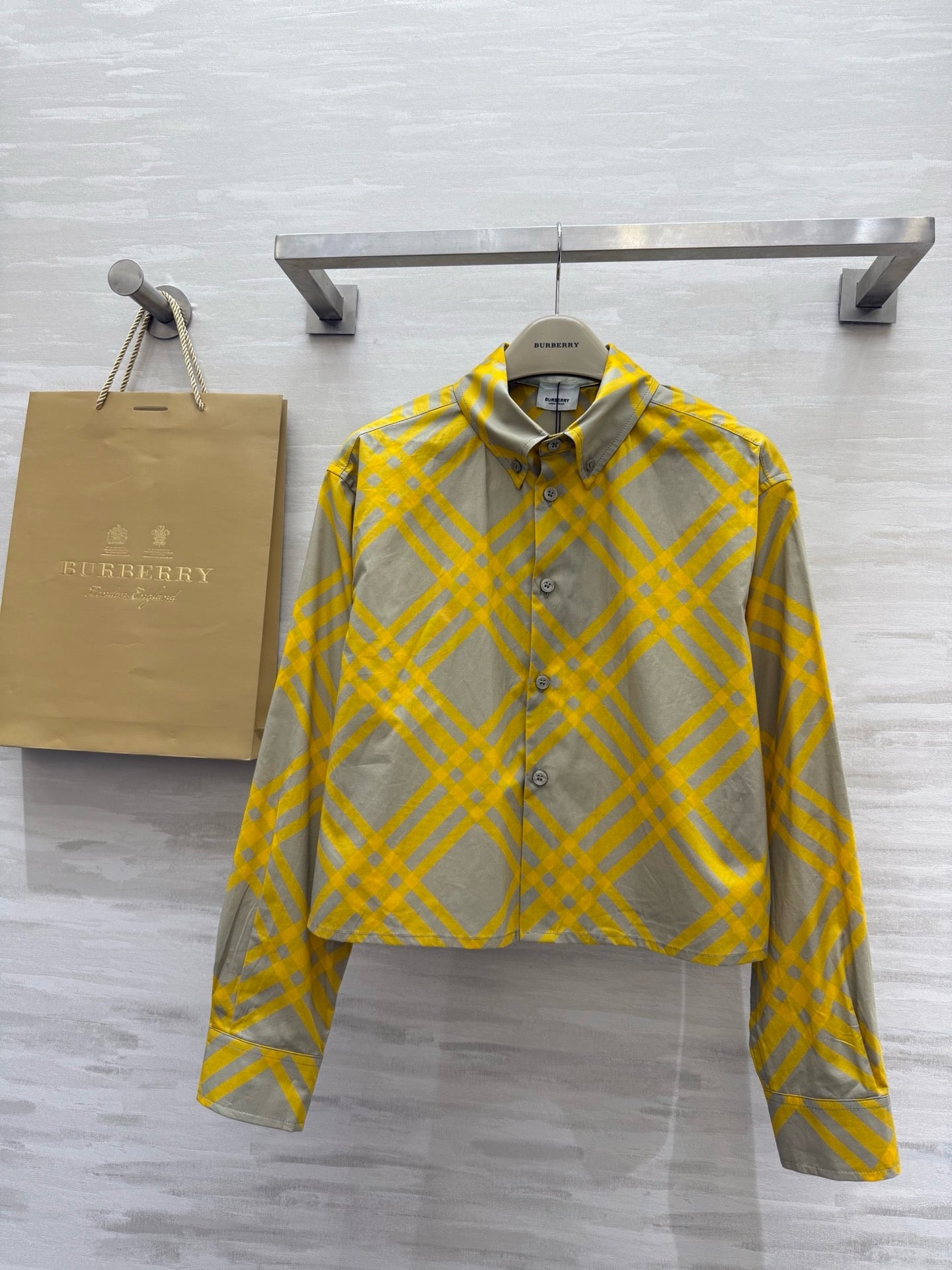 2025SS new fashion British style short shirt