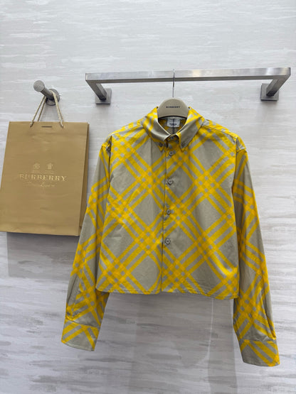 2025SS new fashion British style short shirt