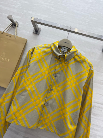 2025SS new fashion British style short shirt