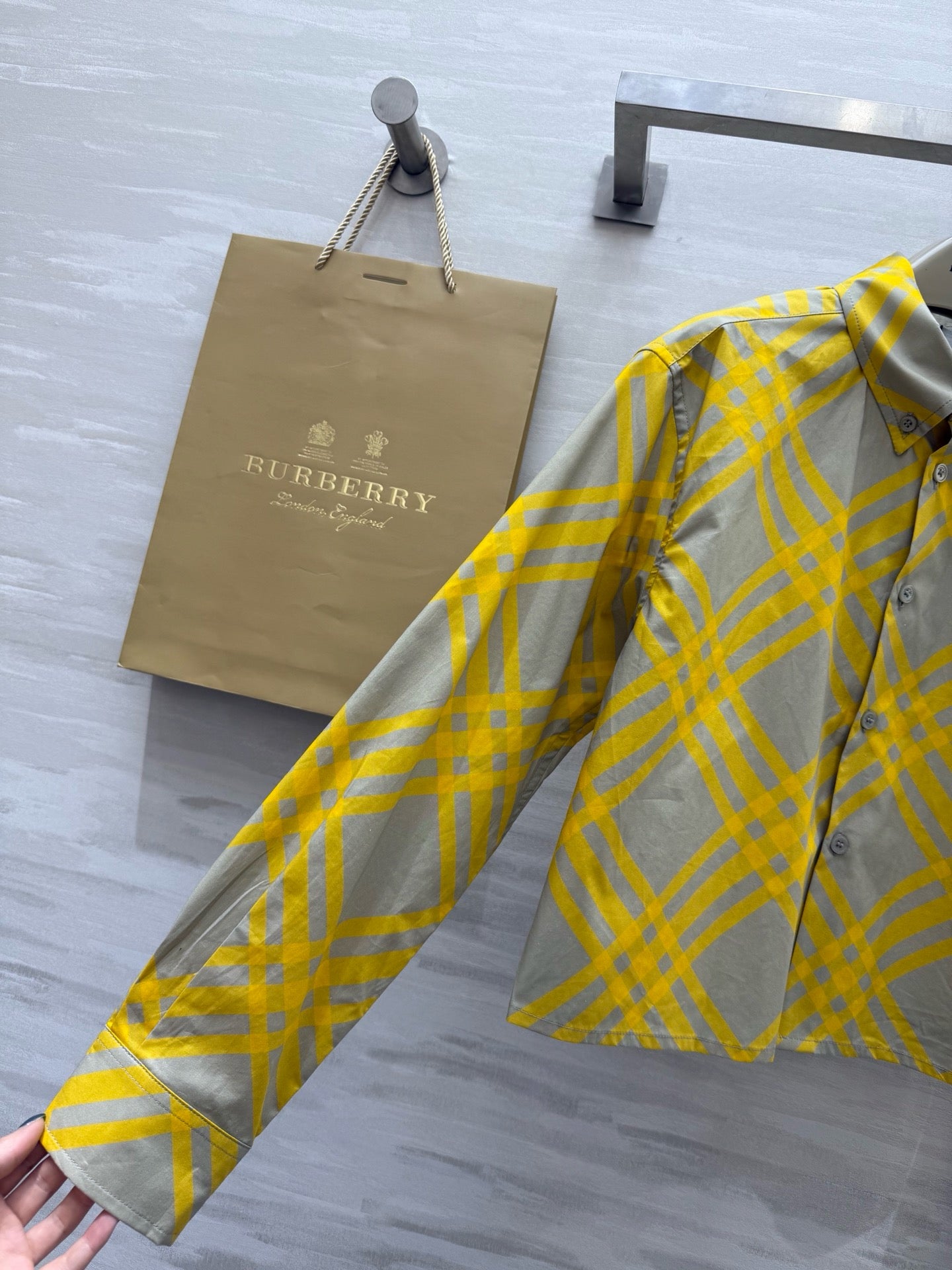 2025SS new fashion British style short shirt