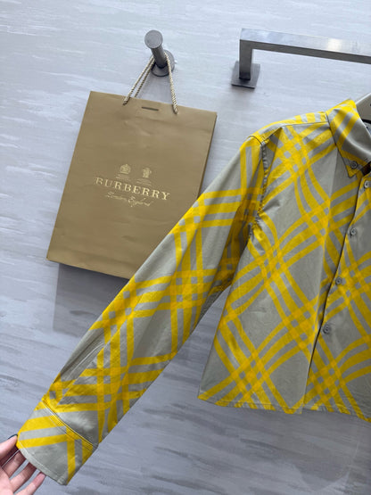 2025SS new fashion British style short shirt