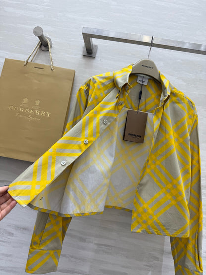 2025SS new fashion British style short shirt