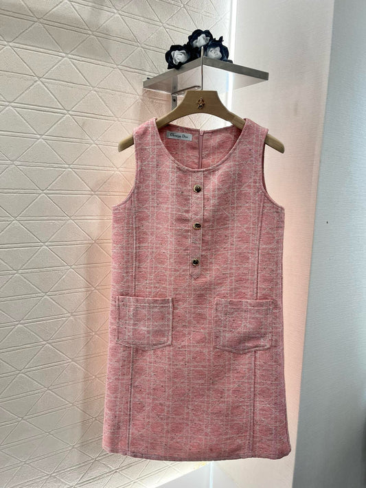 D*New Arrival Round Neck Vest Dress
