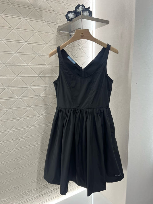 New Arrival Sleeveless U-neck Suspender Dress Nylon
