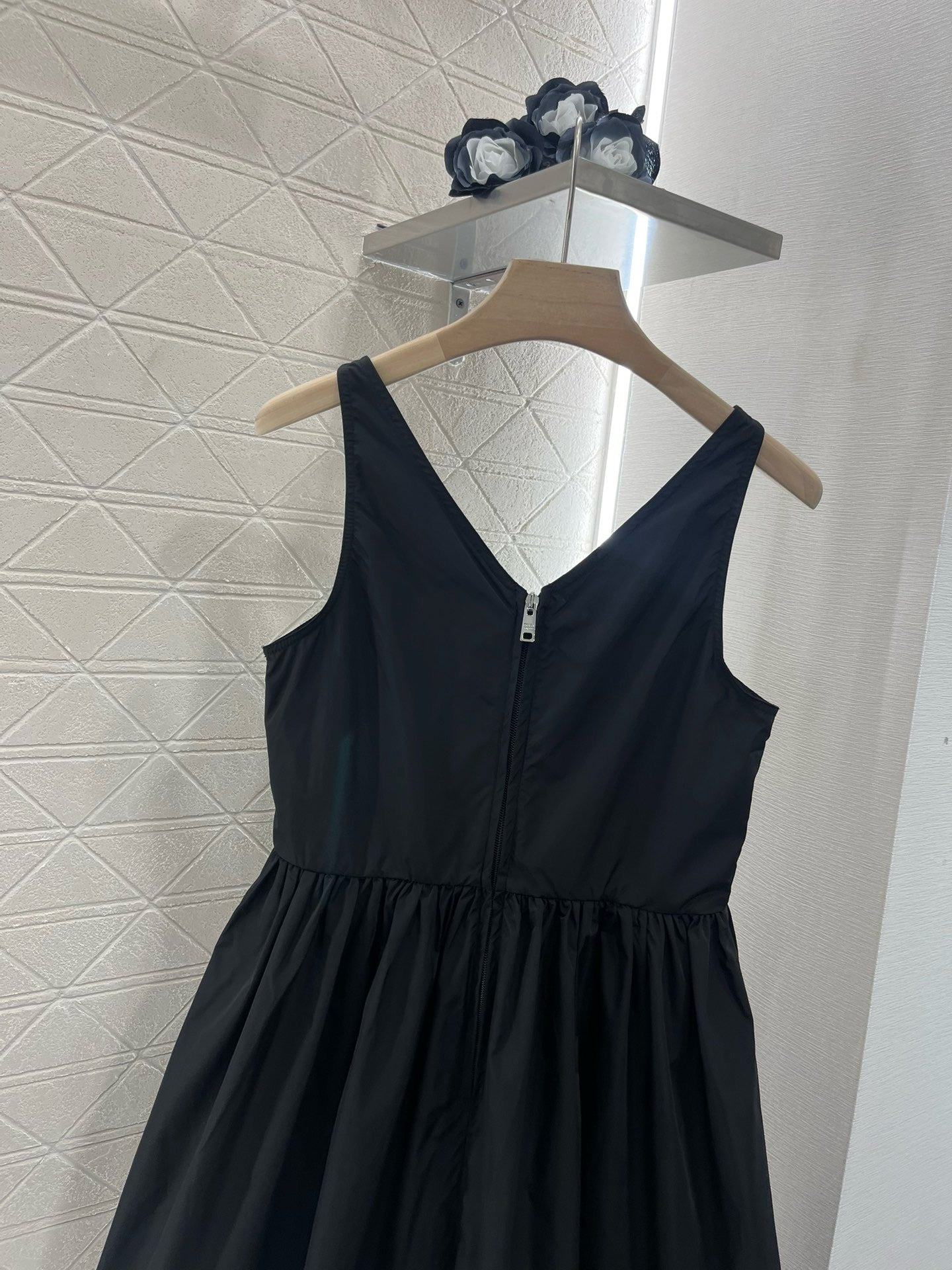 New Arrival Sleeveless U-neck Suspender Dress Nylon
