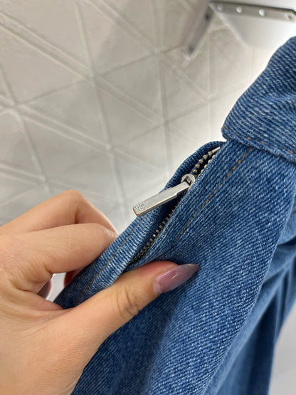 New Arrival 2025SS Leather Label Pleated Skirt