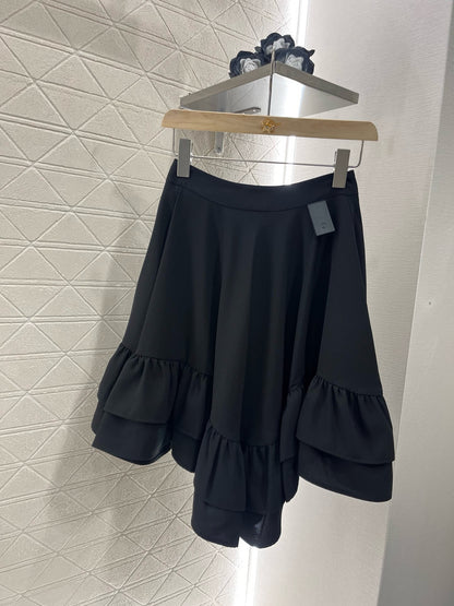 L*New Arrival 2025SS Lace Pleated Skirt