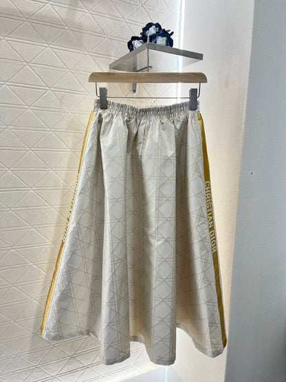 D*New Arrival High Waist Jacquard  Skirt