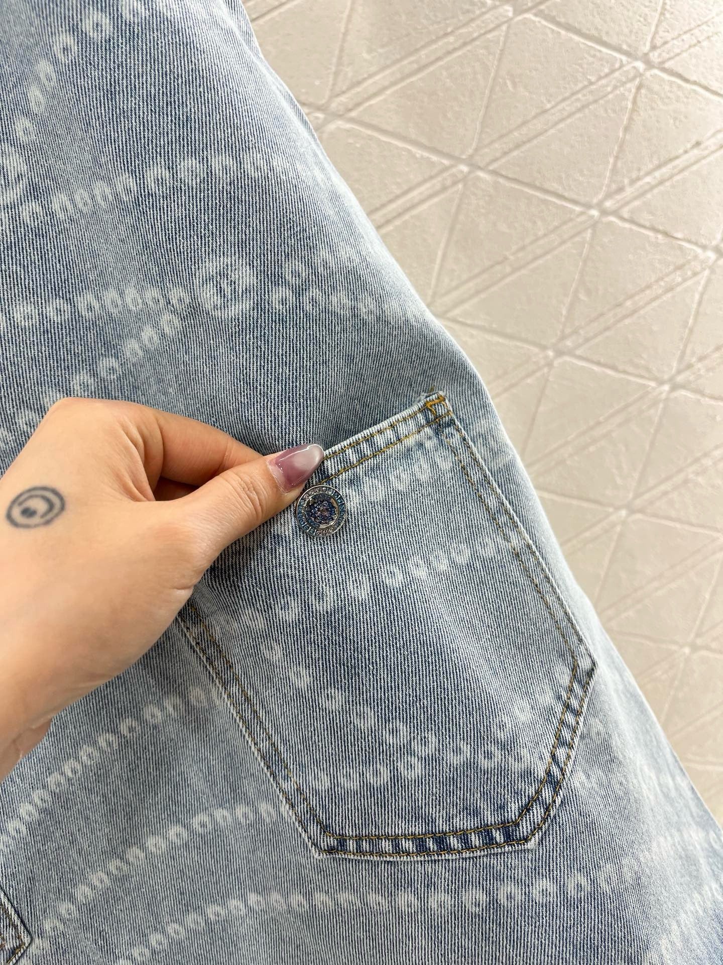 C*New Arrival 2025ss Denim Vest Dress