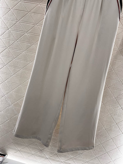 MI*MI*New Arrival Wide-Leg Pants with Web