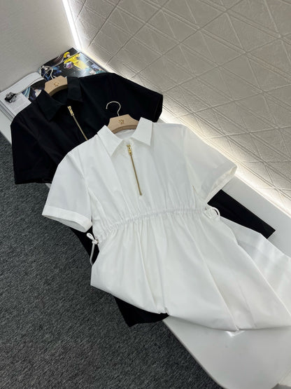 New Arrival Drawstring Waist Dress
