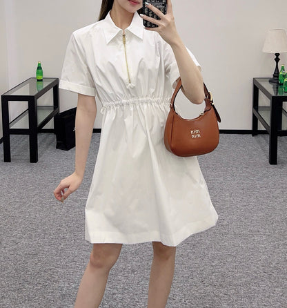 New Arrival Drawstring Waist Dress
