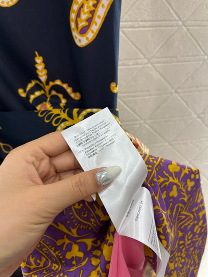 Valentin*2025SS New Product Printed Palace Dress