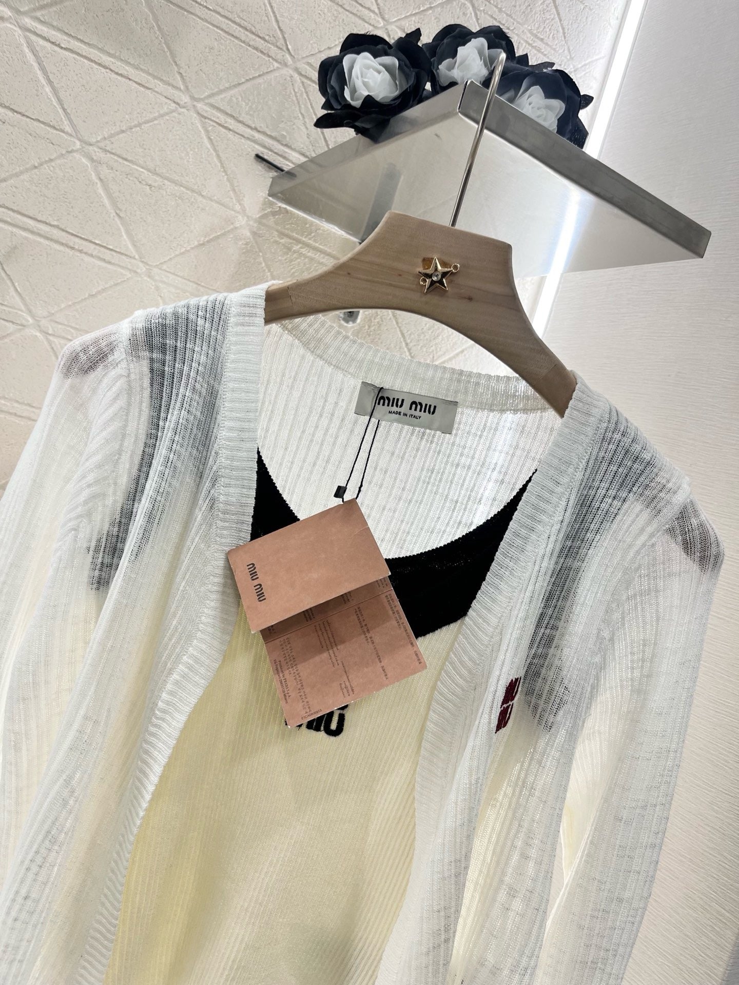 MI*MI* New Arrival Suspenders with Knitted Long Sleeves