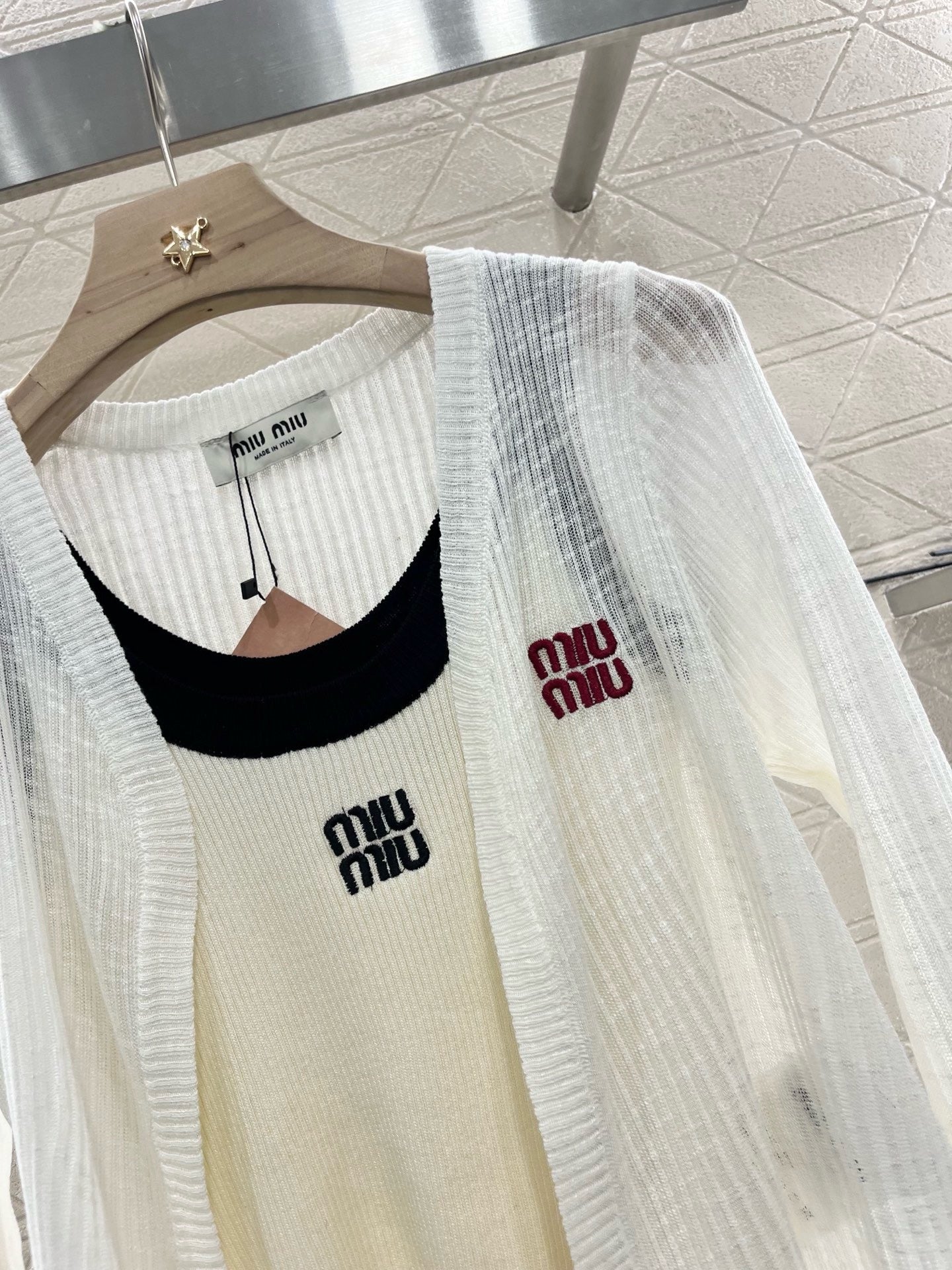 MI*MI* New Arrival Suspenders with Knitted Long Sleeves