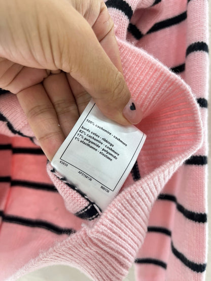 C*2025SS New Striped Knit Cardigan