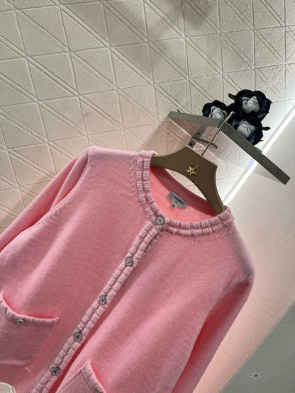 C*2025SS New Striped Knit Cardigan
