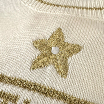 D* New Round Neck Sweater Short Sleeve