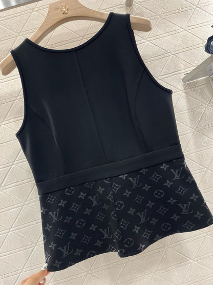 L* 2025SS New Sleeveless Waist Suit Cotton Material