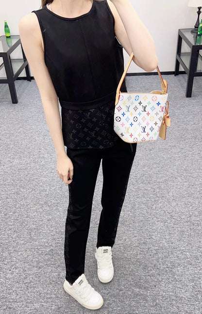 L* 2025SS New Sleeveless Waist Suit Cotton Material