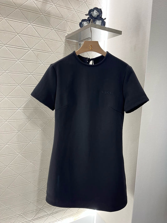 2025SS New Arrival Lace-up Short-sleeved Dress
