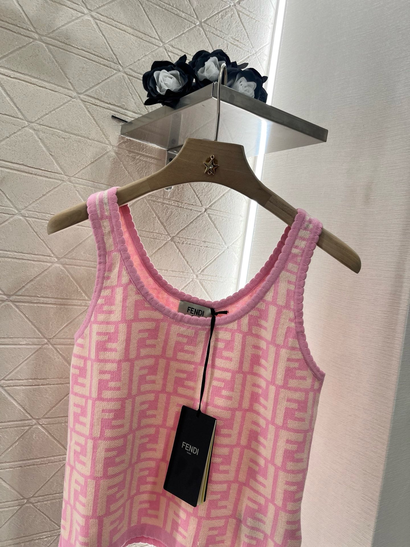 New Jacquard Knit Vest