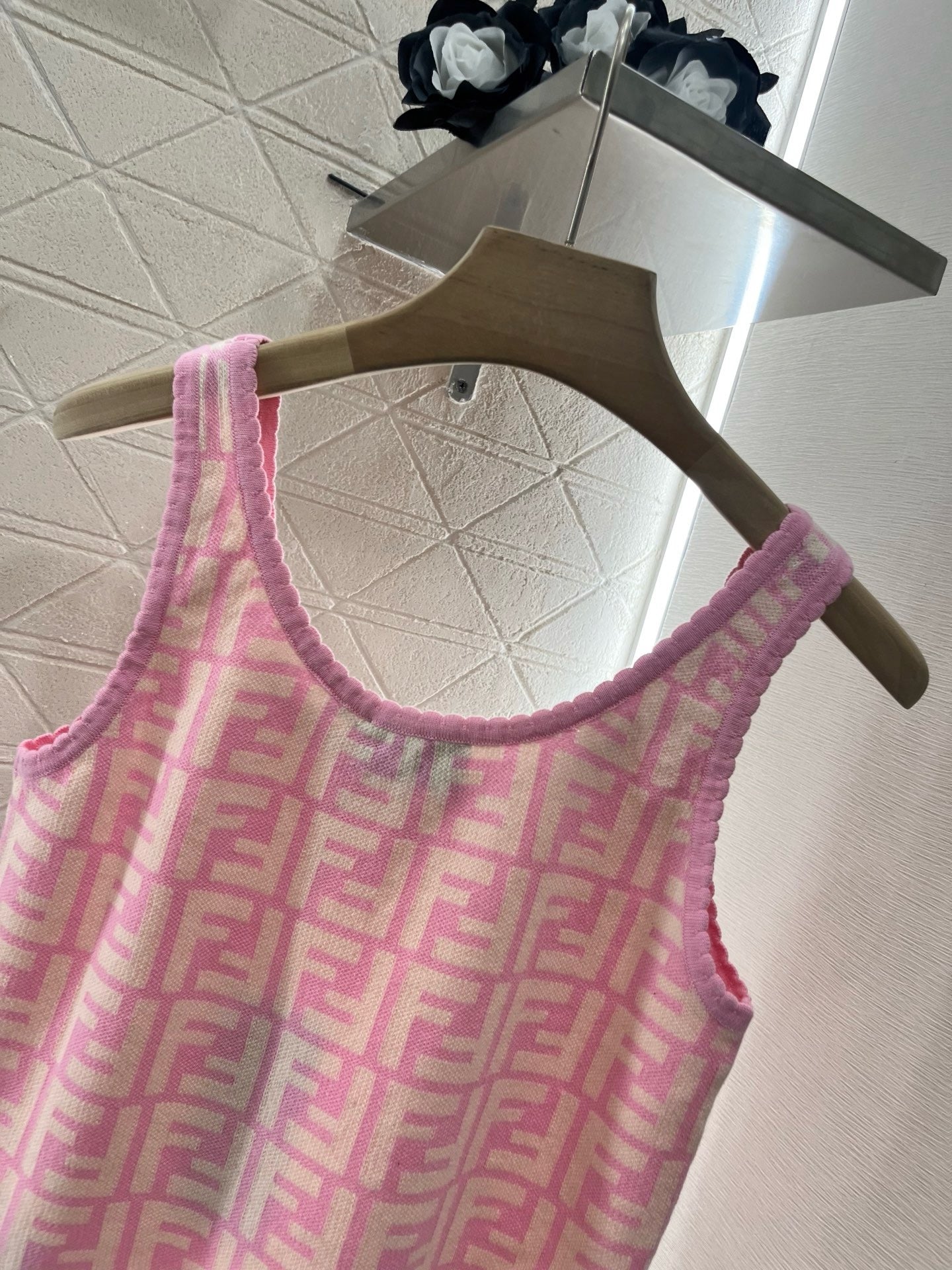 New Jacquard Knit Vest