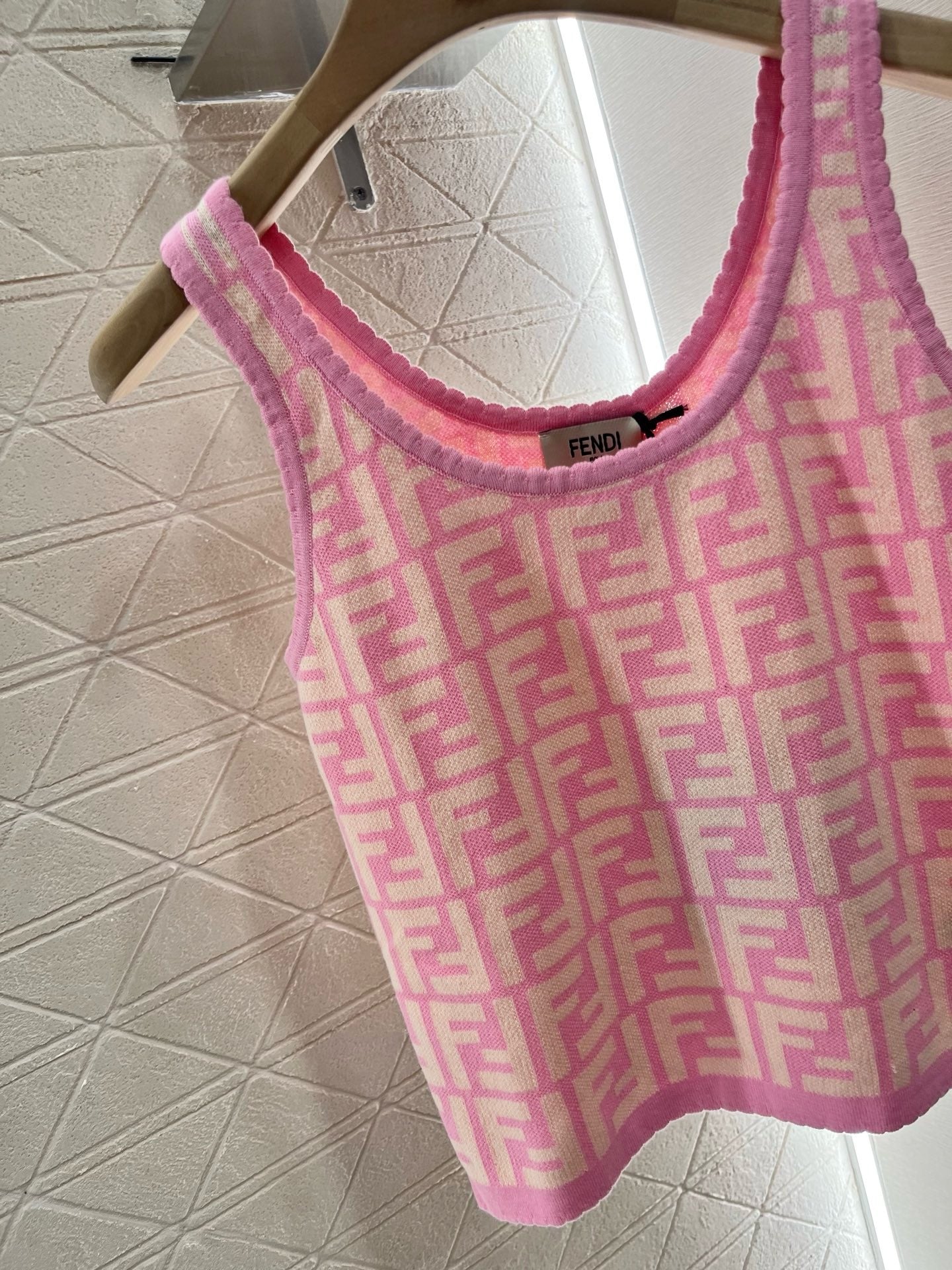 New Jacquard Knit Vest