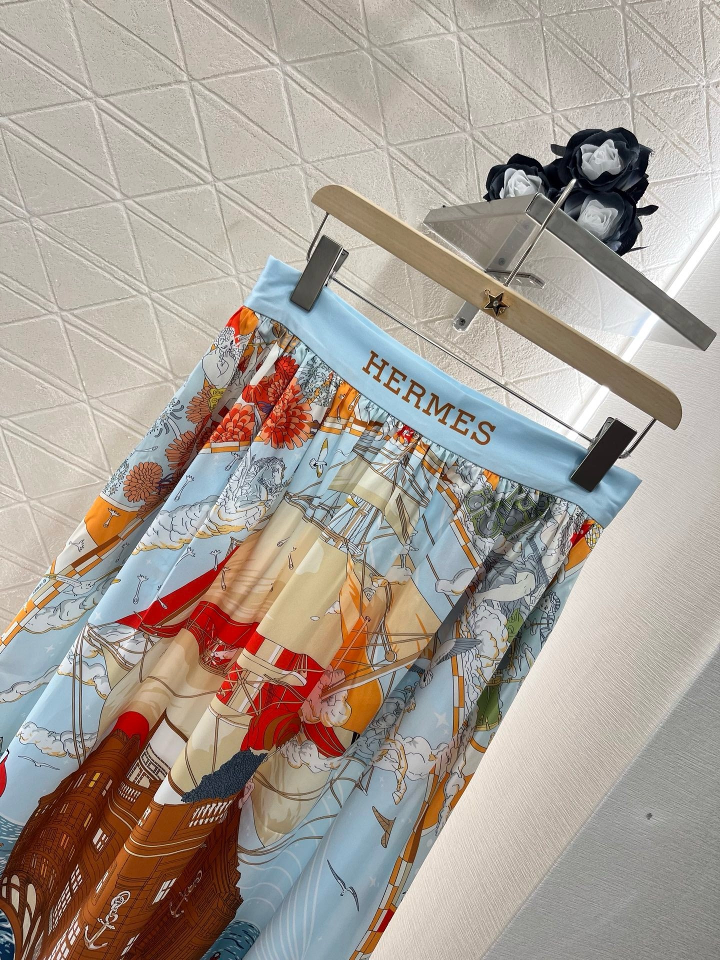 new product active full print retro skirt
