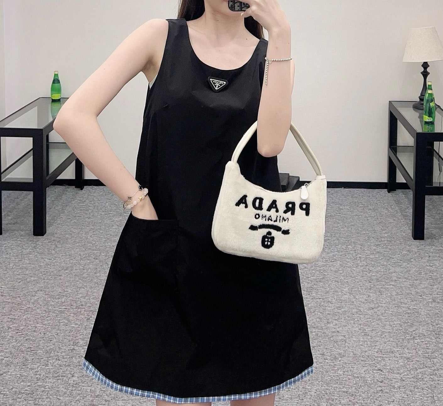 New Arrivals Sleeveless Panelled Tank Dress