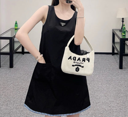 New Arrivals Sleeveless Panelled Tank Dress