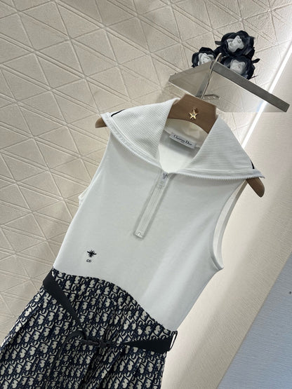 D*New Sleeveless Low-key Fashion Dress