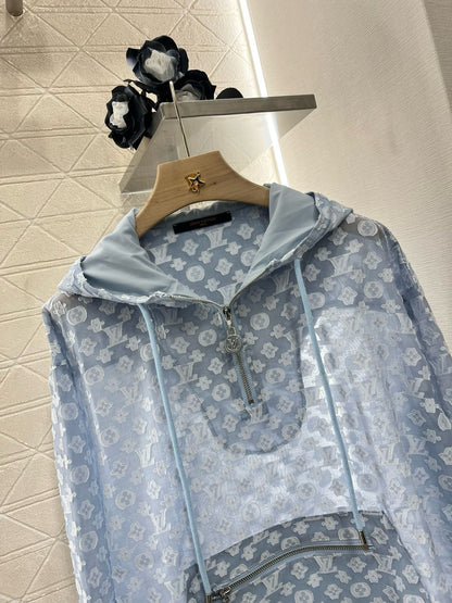 2025SS New Jacquard Hooded Suit